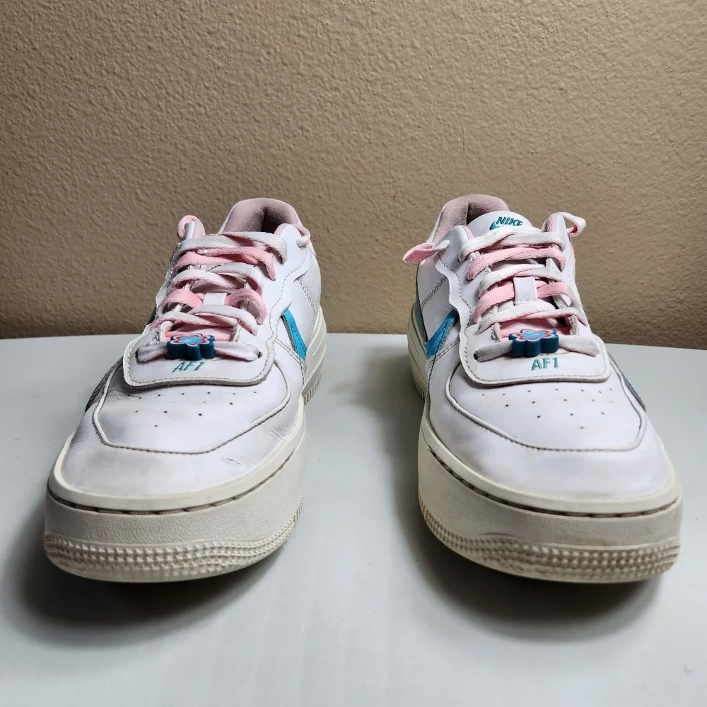 Nike Womens |11| AF1 PLT.AF.ORM White/Pastel/DZ5197-100